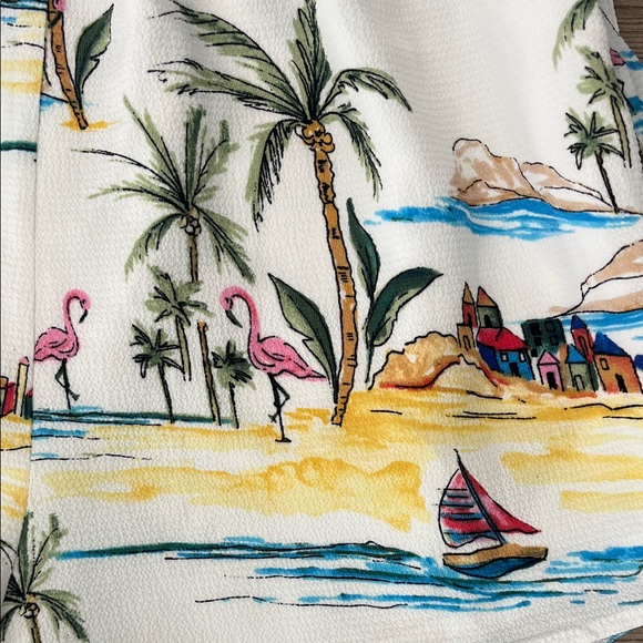 Forever 21 Tropical Scene Romper - Picture 5 of 5